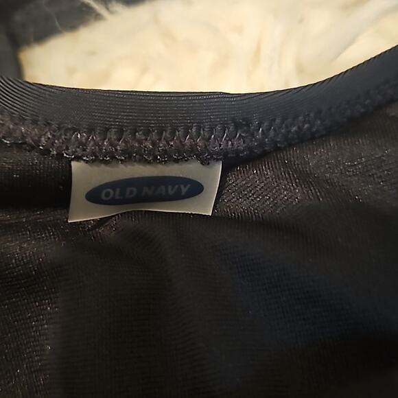 NWT Old Navy Black Tankini Swim Top Large Tall - Picture 4 of 8